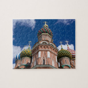 Rusland, Moskou, Rode Plein. St. Basil's 2 Legpuzzel