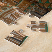 Rusland, Moskou, Rode Plein. St. Basil's 3 Legpuzzel (Zijkant)