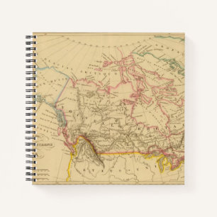 Rusland, Nieuw-Brittannië en Canada Notitieboek
