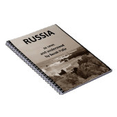 rusland notitieboek (Rechterzijde)