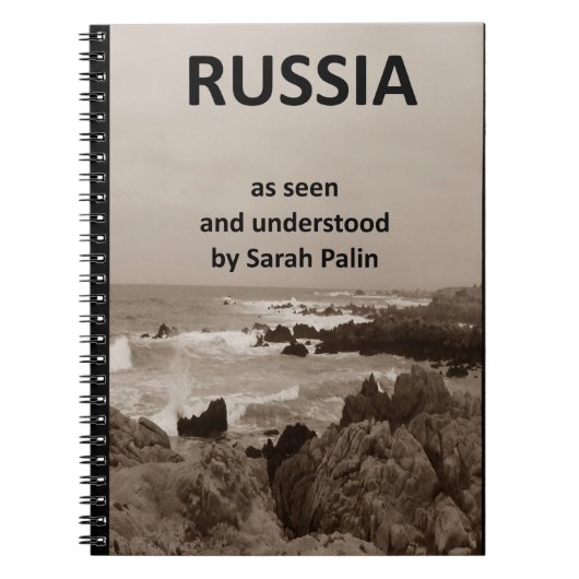 rusland notitieboek (Voorkant)