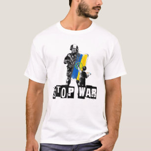 RUSLAND OEKRAÏNE STOP OORLOG Voor Wereldvrede T-shirt