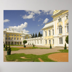 Rusland. Petrodvorets. Peterhof Paleis. Peter de 3 Poster