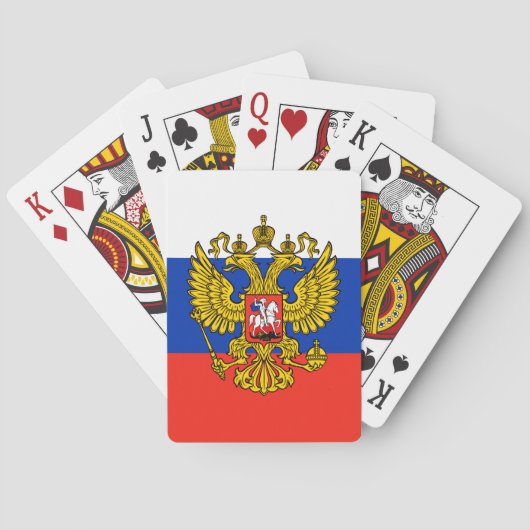 Rusland Pokerkaarten (Achterkant)