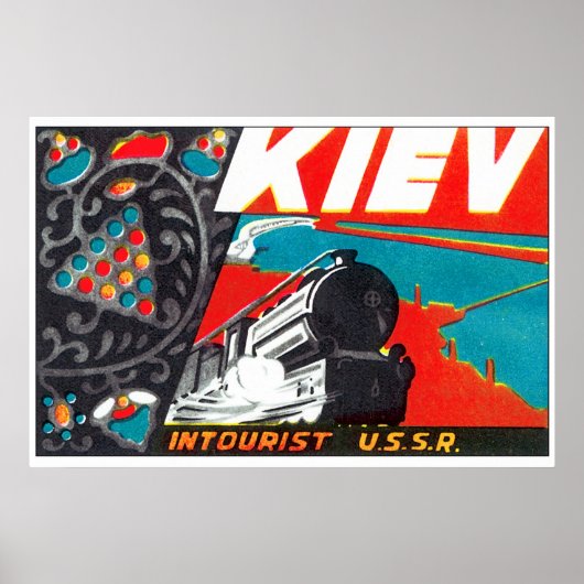  Rusland reizen Poster (Voorkant)