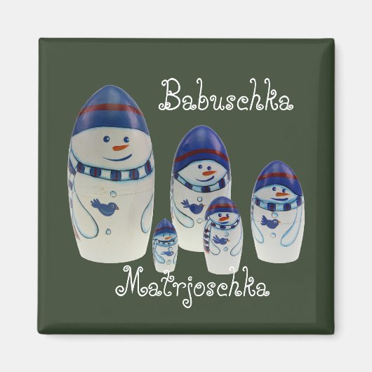 Rusland - Rusland Magnet Magneet (Voorkant)