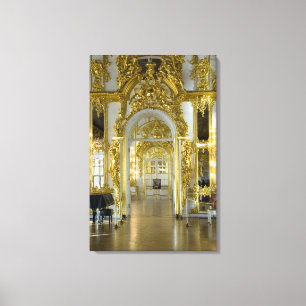 Rusland, Sint-Petersburg, Catharina Paleis (ook 12 Canvas Afdruk