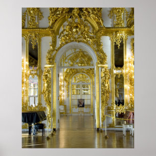 Rusland, Sint-Petersburg, Catharina Paleis (ook we Poster