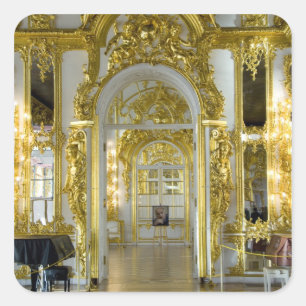 Rusland, Sint-Petersburg, Catharina Paleis (ook we Vierkante Sticker