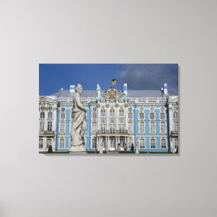 Rusland, Sint-Petersburg, Catharina's Paleis (ook Canvas Afdruk