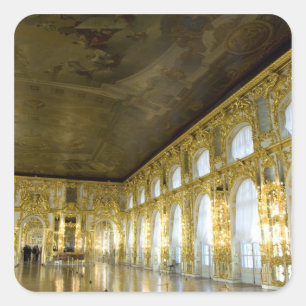 Rusland, Sint-Petersburg, Catharina's Paleis (ook Vierkante Sticker