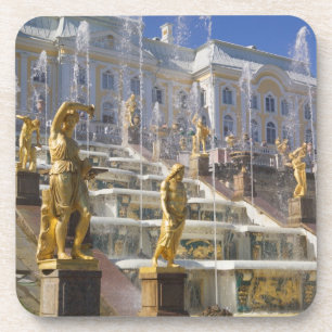 Rusland, Sint-Petersburg, De Grote Cascade, Drankjes Onderzetter