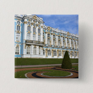 Rusland, Sint-Petersburg, Pushkin, Catherine's Vierkante Button 5,1 Cm