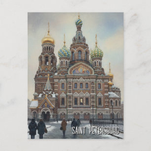 Rusland Sint-Petersburg Reizen Briefkaart