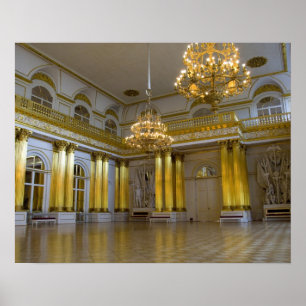 Rusland, Sint-Petersburg, The Hermitage (ook beken Poster
