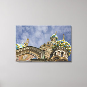 Rusland, St. Petersburg, Nevsky Prospekt, De Canvas Afdruk