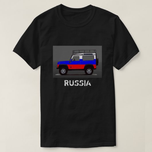 RUSLAND T-SHIRT (Design voorkant)