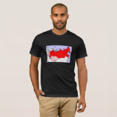 rusland t-shirt (Voorkant volledig)