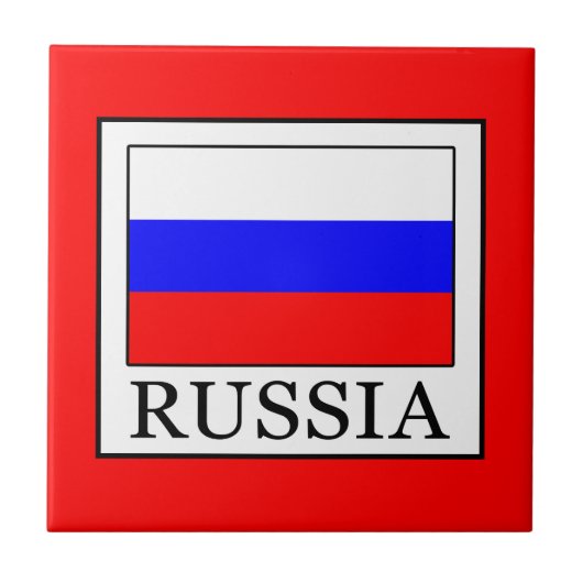 Rusland Tegeltje (Voorkant)