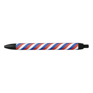 Rusland Vlag Balpen Zwarte Inkt Pen