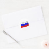 Rusland Vlag Sticker (Envelop)