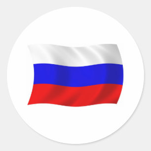 Rusland Vlag Sticker