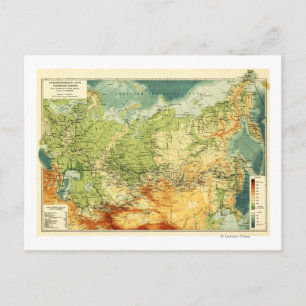 RuslandPanoramische KaartRusland Briefkaart