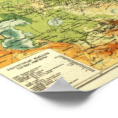 RuslandPanoramische KaartRusland Poster (Hoek)