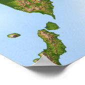 Ruslands Kamchatka-schiereiland Poster (Hoek)