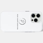 Russ Yeager Coaching Onderschriftlogo Case-Mate iPhone Case (Achterkant (horizontaal))
