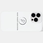 Russ Yeager Coaching Onderschriftlogo Case-Mate iPhone Case (Achterkant (horizontaal))