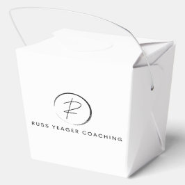 Russ Yeager Coaching Signature Logo Bedankdoosjes