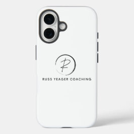 Russ Yeager Coaching Signature Logo iPhone 16 Hoesje