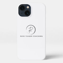 Russ Yeager Coaching Signature Logo iPhone 13 Hoesje