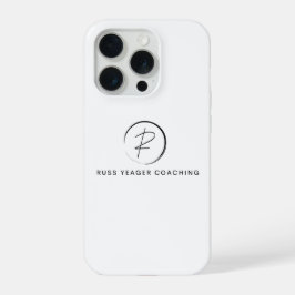 Russ Yeager Coaching Signature Logo iPhone 15 Pro Hoesje