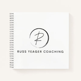 Russ Yeager Coaching Signature Logo Notitieboek