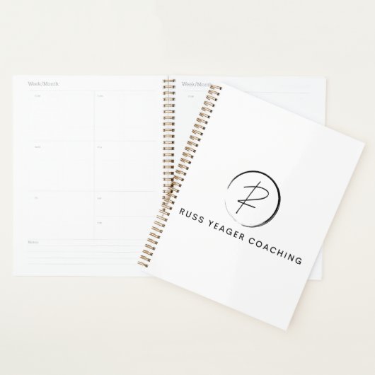 Russ Yeager Coaching Signature Logo Planner (Display)
