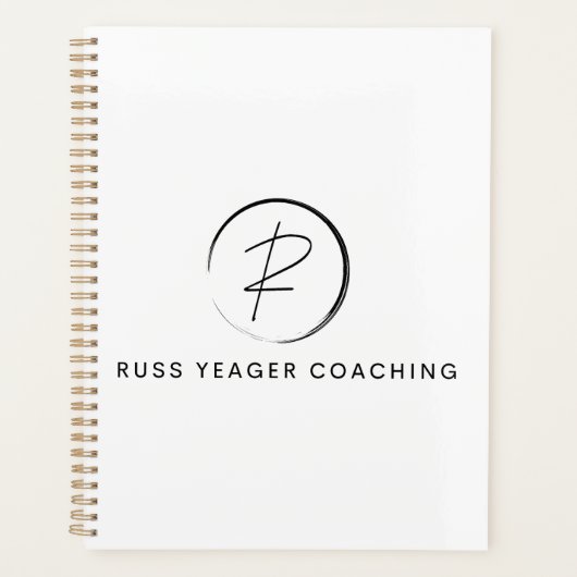 Russ Yeager Coaching Signature Logo Planner (Voorkant)