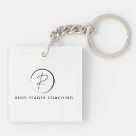 Russ Yeager Coaching Signature Logo Sleutelhanger