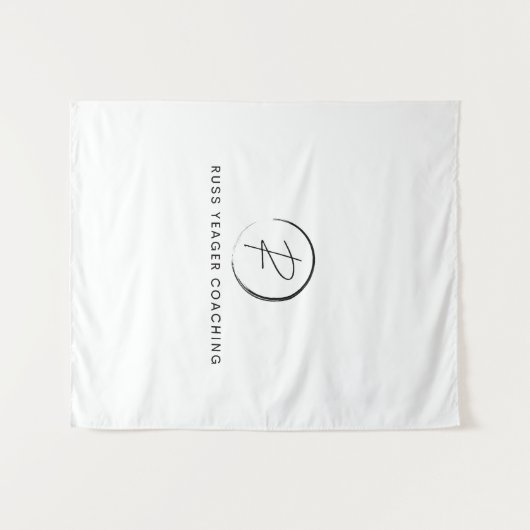 Russ Yeager Coaching Signature Logo Wandkleed (Voorkant (horizontaal))
