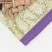 Russain Blue Cat Tangled Blanket Fleece Deken (Hoek)