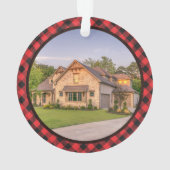 Russe 1er Noël Nouvelle Maison Photo à clé Plaqué (dos)