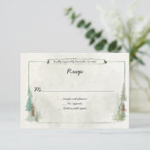 Russe Aquarelle Pine Forest RSVP (Debout devant)