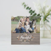 Russe Carte photo Thanksgiving (Debout devant)