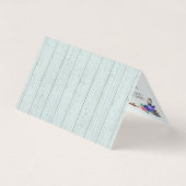 Russe Floral Vache Crâne Aquarelle Boho Merci (Back)