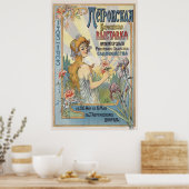 Russe Jardinage Expo Poster vintage 1903 (Cuisine)