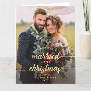 Russe marié Petit Mariage de Noël Merci