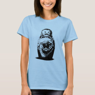 Russe mauvais de poupée de Matryoshka - T-shirt