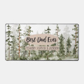 Russe Meilleur papa jamais Fête des pères (Recto)