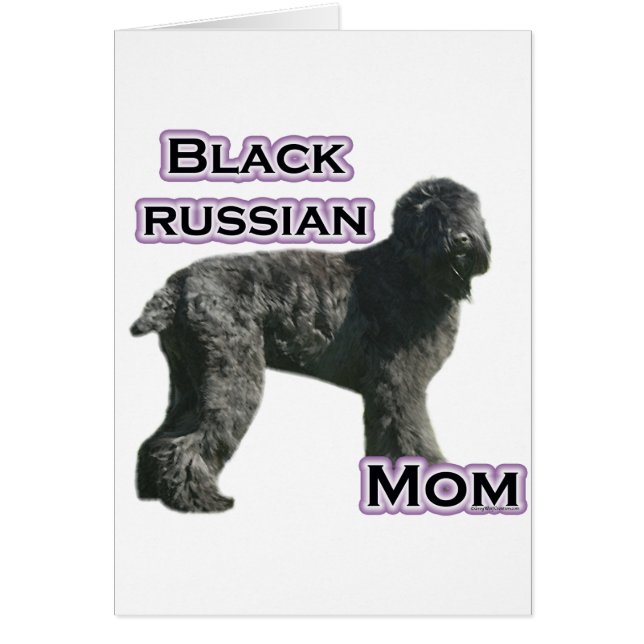 Russe Noir Terrier Maman 4 (Devant)